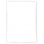 iPad Screen Mid-frame Bezel - White